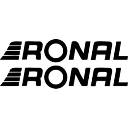 Ronal Wheels Stickers – Alloy Wheel Restoration Car Decals (2-Pack)
