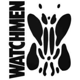Watchmen Rorschach Stickers – Inkblot Mask Decals (2-Pack)