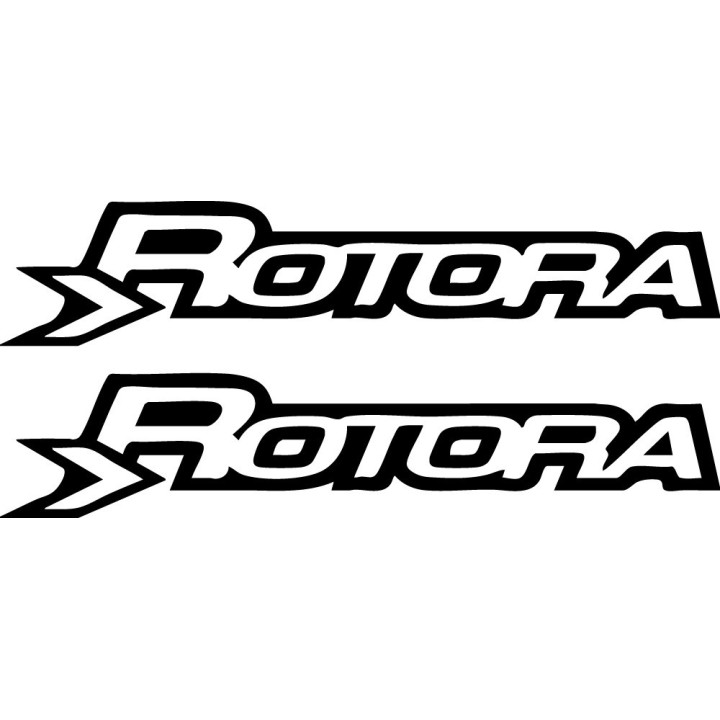 Rotora Brakes Stickers – Track Day Big Brake Kit Decals (2-Pack)