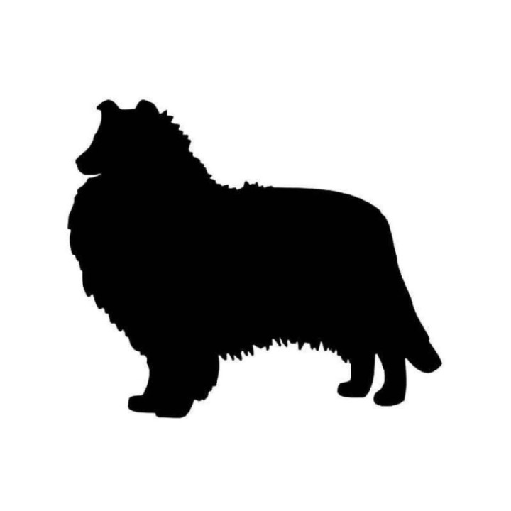 Buy Rough Collie Dog 1 Vinyl Decal Sticker Online