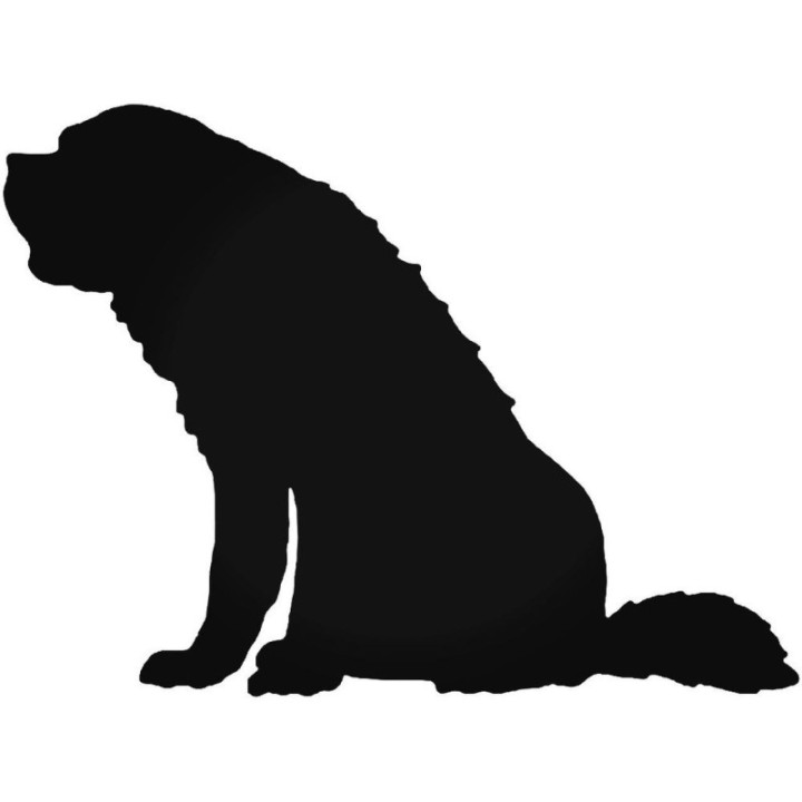 Buy Saint Bernard Dog 2 Vinyl Decal Sticker Online