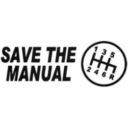 Buy Save The Manual Sticks Jdm Japanese Vinyl Decal Sticker Online