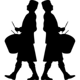 Scottish Pipe Band Drummer Stickers – Highland Decals (2-Pack)