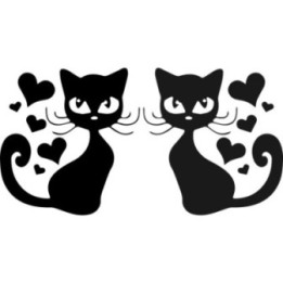 Buy Cat With Hearts Online