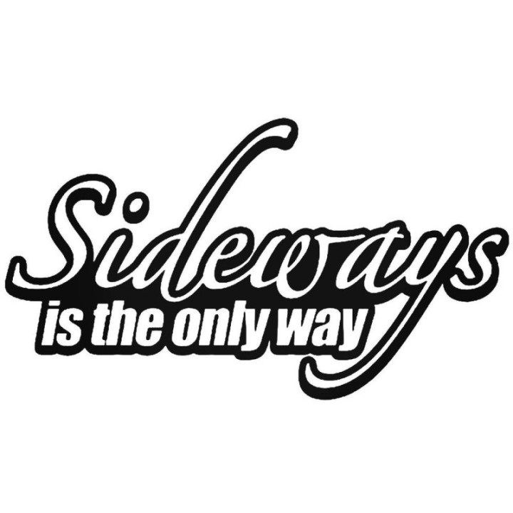 Buy Sideways Drift Jdm Japanese Vinyl Decal Sticker Online