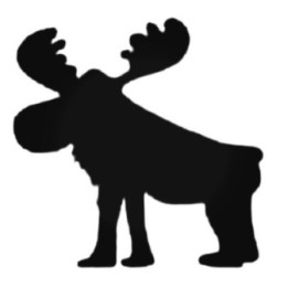 Buy Silly Moose Decal Sticker Online