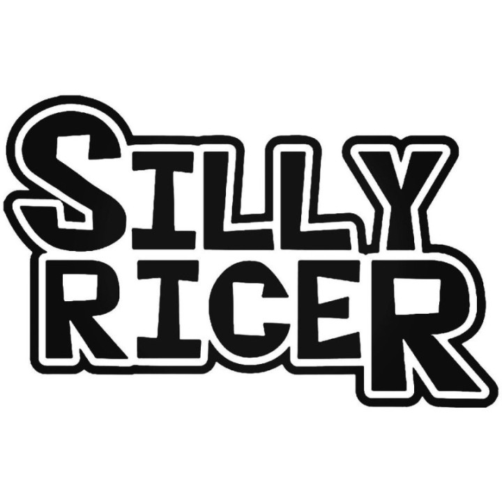 Buy Silly Ricer Jdm Japanese Vinyl Decal Sticker Online