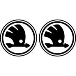 Skoda Stickers – Octavia Fabia Superb Decals (2-Pack)