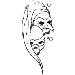 Skull Chilli Pepper Stickers – Horror Skull Decals (2-Pack)