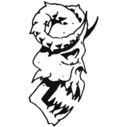 Skull Face Stickers – Gothic Tattoo Art Decals (2-Pack)