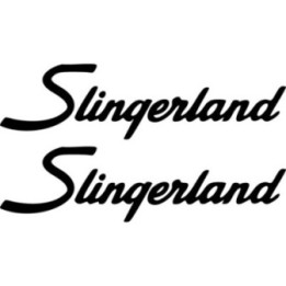 Slingerland Drums Stickers – Drummer Decals (2-Pack)