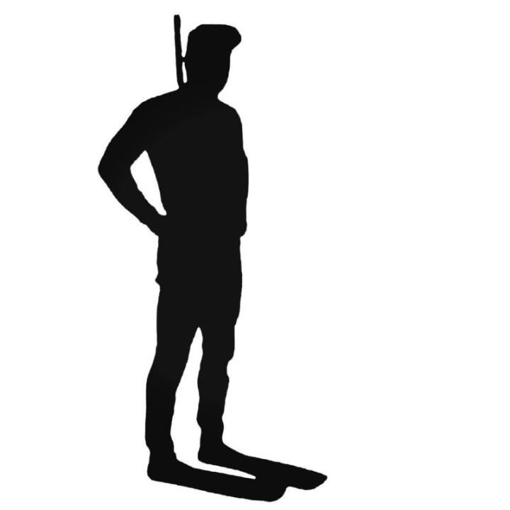 Buy Snorkeling Swimmer Boy Decal Sticker Online