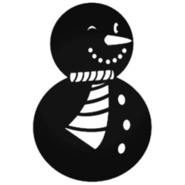 Snowman Christmas Stickers – Festive Winter Decals (2-Pack)