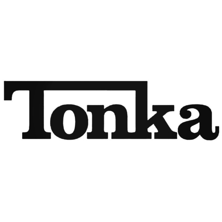 Tonka Stickers – Classic Logo Toy Truck Decals (2-Pack)