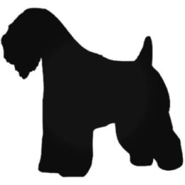 Buy Soft Coated Wheaten Dog Vinyl Decal Sticker Online