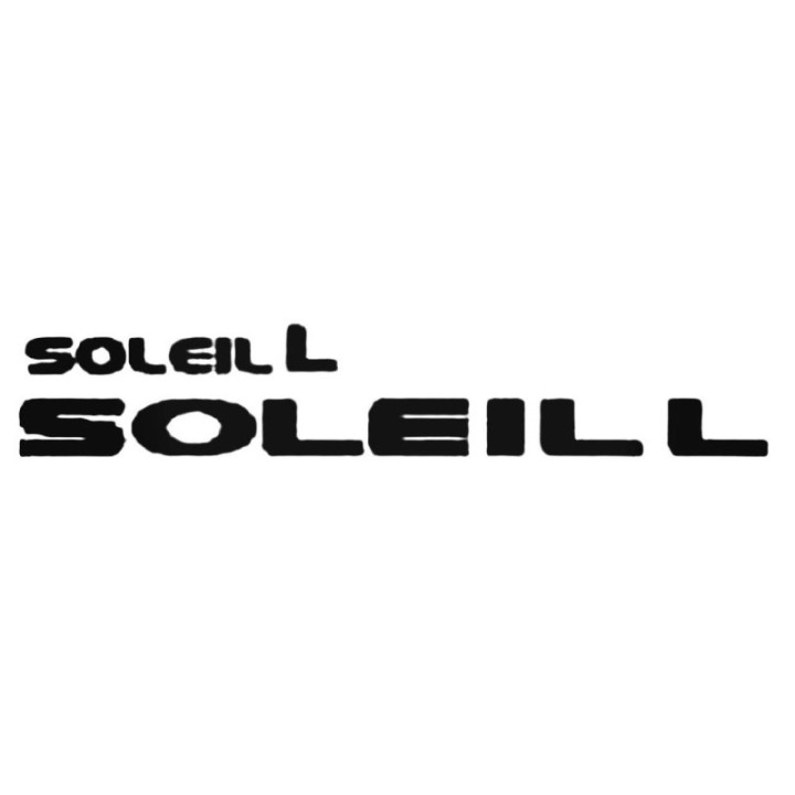 Soleil L Stickers – Citroën Saxo Trim Decals (2-Pack)