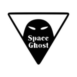 Space Ghost Stickers – Cartoon Hero Decals (2-Pack)