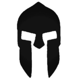 Spartan Helmet Stickers – Molon Labe 300 Decals (2-Pack)