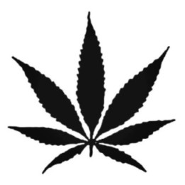 Cannabis Leaf Stickers – 420 Weed Leaf Decals (2-Pack)