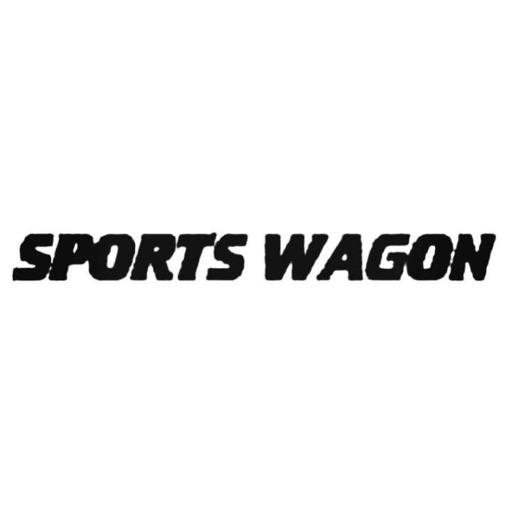 Buy Sports Wagon Decal Sticker Online