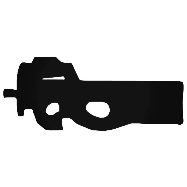 Stargate SG-1 FN P90 Stickers – Sci-Fi Prop Decals (2-Pack)