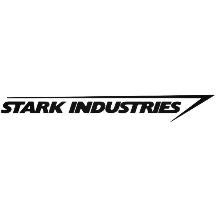 Stark Industries Stickers – Iron Man Marvel Decals (2-Pack)