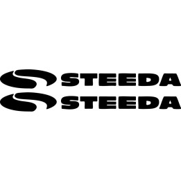 Steeda Stickers – Ford Mustang Performance Decals (2-Pack)