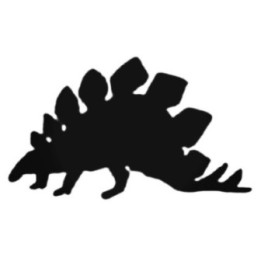 Buy Stegosaurus Dinosaur Walking Decal Sticker Online