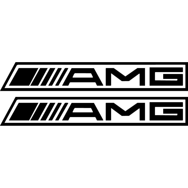 AMG Reverse Stickers – C63 E63 GT Mercedes Performance Decals (2-Pack)