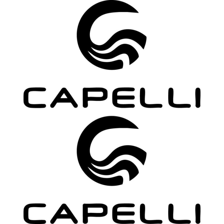 Capelli Boat Stickers – RIB Inflatable Tender Decals (2-Pack)
