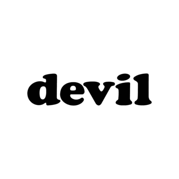 Buy Stickers Devil Logo Vinyl Decal Sticker Online