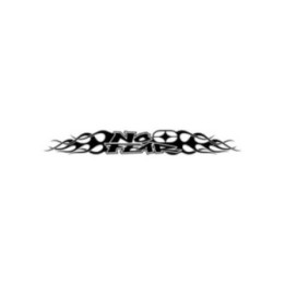 No Fear Stickers – MX Extreme Sports Tribal Decals (2-Pack)