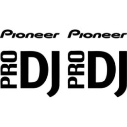 Pioneer DJ Pro DJ Stickers – CDJ DDJ DJM Decals (2-Pack)