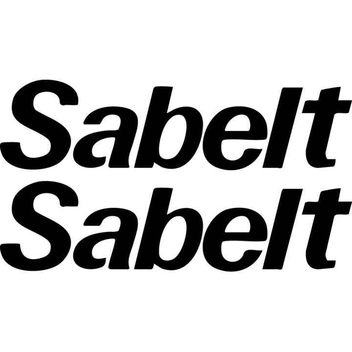 Sabelt Stickers – Racing Harness Motorsport Decals (2-Pack)