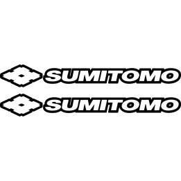 Sumitomo Tyres Stickers – Contour Tyre Vinyl Decals (2-Pack)