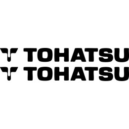 Tohatsu Stickers – Outboard Engine Marine Decals (2-Pack)