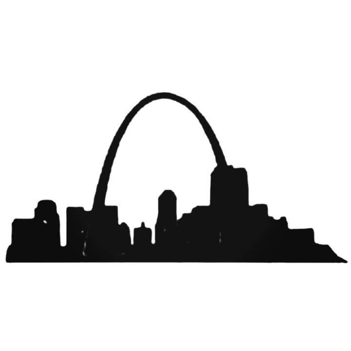 Buy St Louis Arch Decal Sticker Online