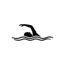Buy Swimming Front Crawl Stroke Decal Sticker Online