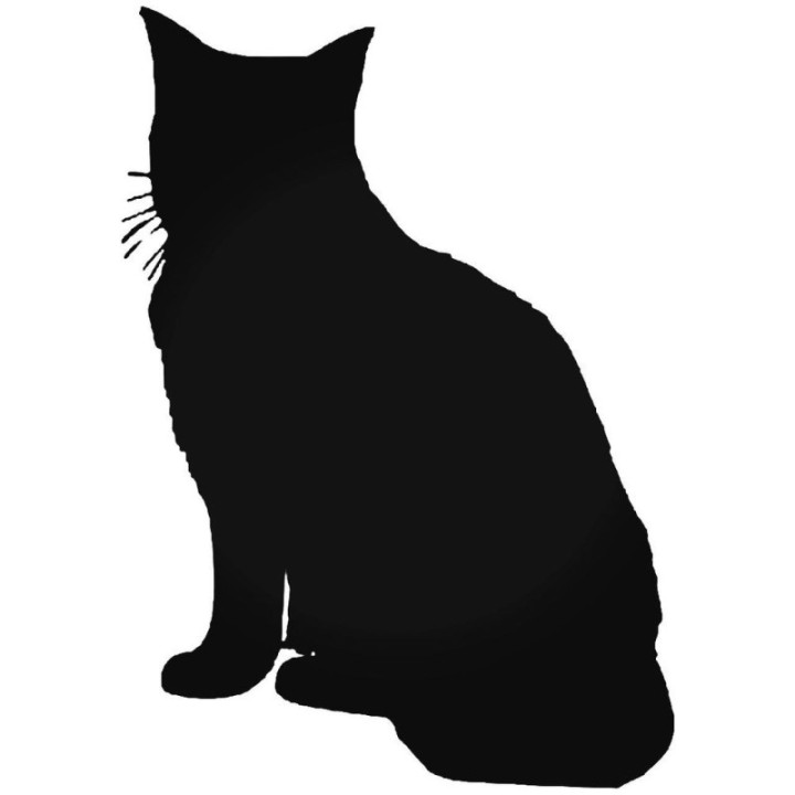 Buy Tabby Cat Vinyl Decal Sticker Online