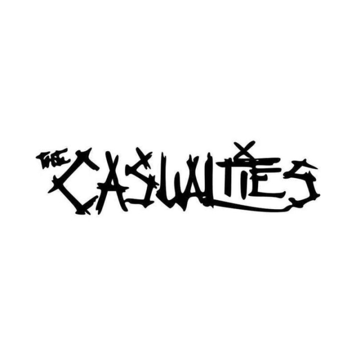 The Casualties Stickers – Punk Rock Decals (2-Pack)