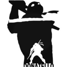 Donatello TMNT Stickers – Ninja Turtles Decals (2-Pack)