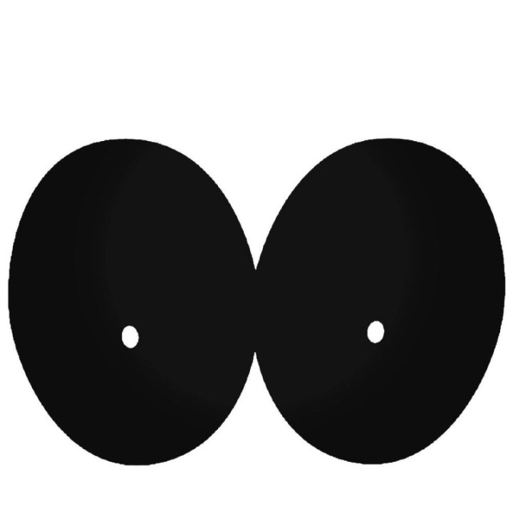 Cartoon Eyes Stickers – Funny Googly Eyes Decals (2-Pack)