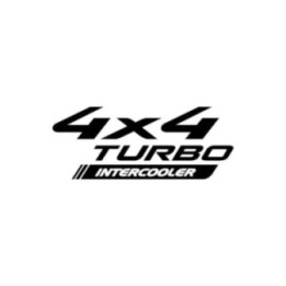Buy Toyota 4x4 Turbo Intercooler Logo Vinyl Decal Sticker Online