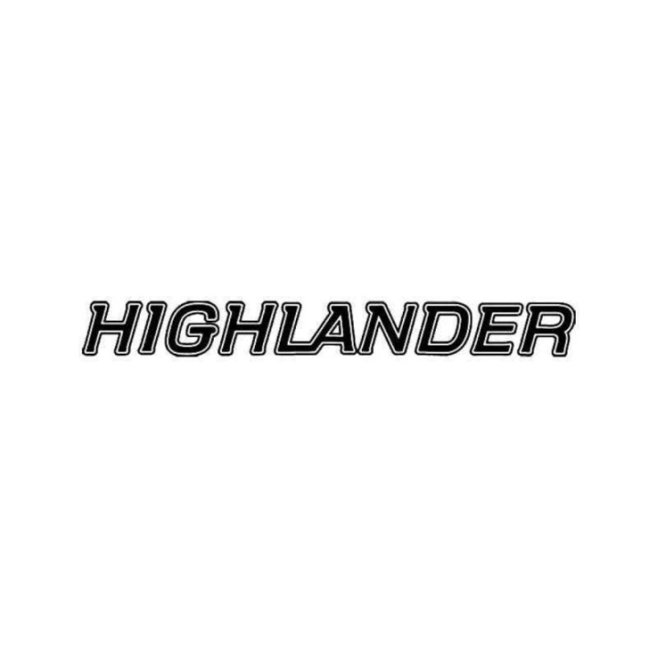 Buy Toyota Highlander Vinyl Decal Sticker Online