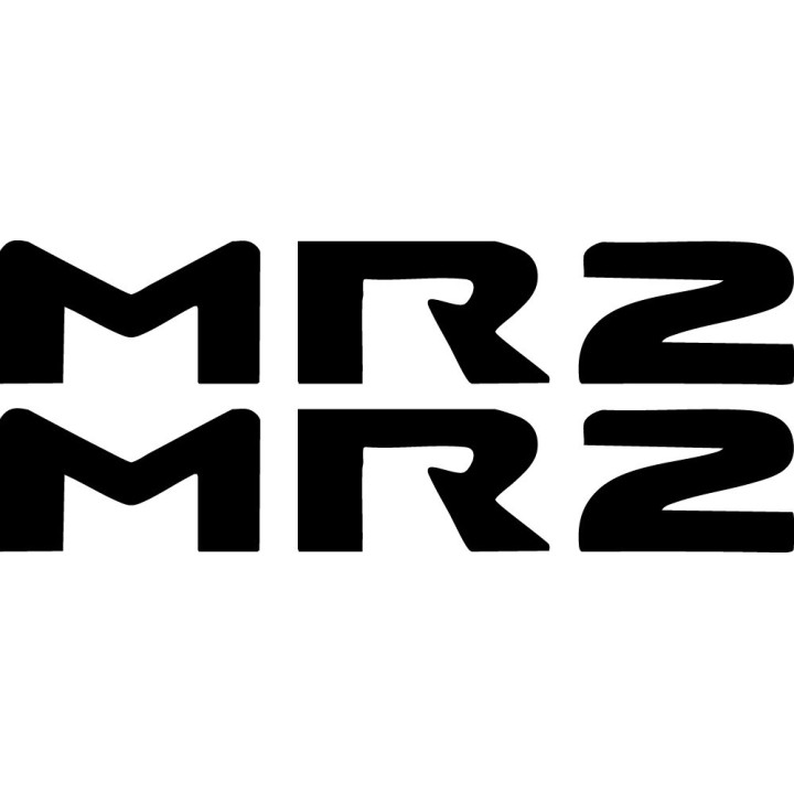 Toyota MR2 Stickers – SW20 AW11 Spyder Turbo JDM Decals (2-Pack)
