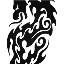 Buy Tribal Dragon 30 Vinyl Decal Sticker Online