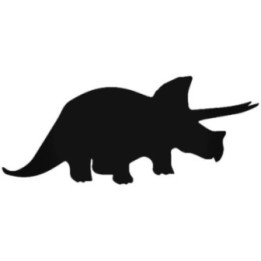 Buy Triceratops Dinosaur 2 Vinyl Decal Sticker Online