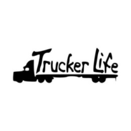 Trucker Life Stickers – HGV Semi Truck Decals (2-Pack)