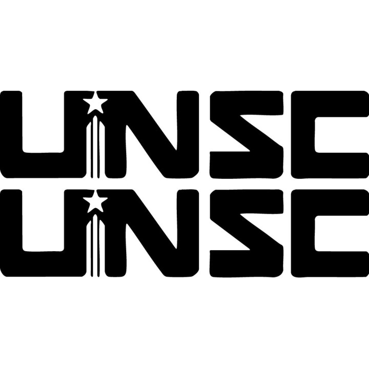 Halo UNSC Stickers – Space Command Insignia Decals (2-Pack)