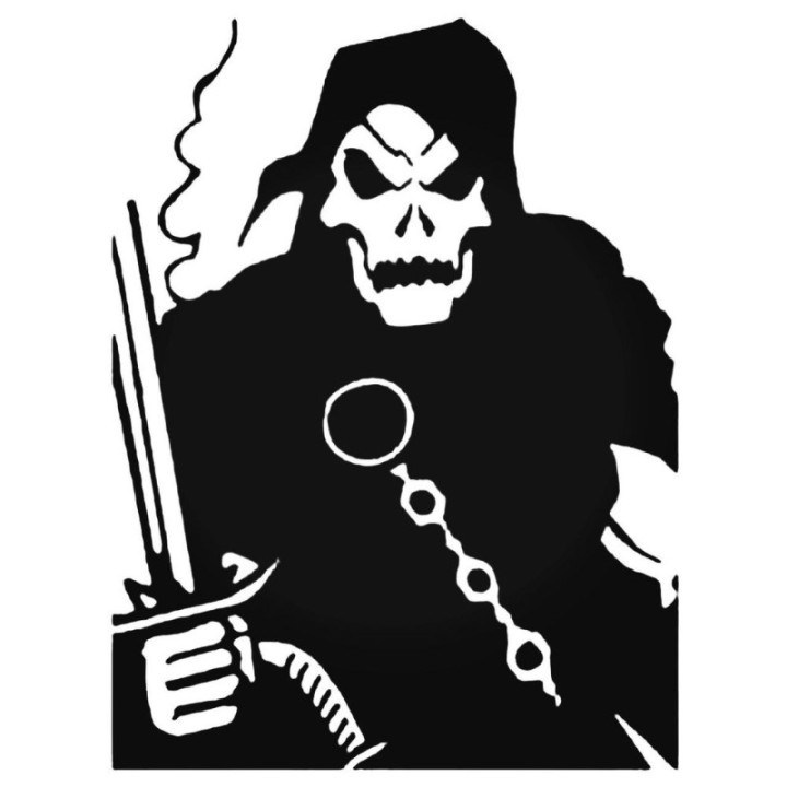 Skeletor Stickers – Masters of the Universe Decals (2-Pack)